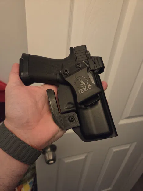 Bao da súng CYA Glock 43x có mấu giữ - Image 1