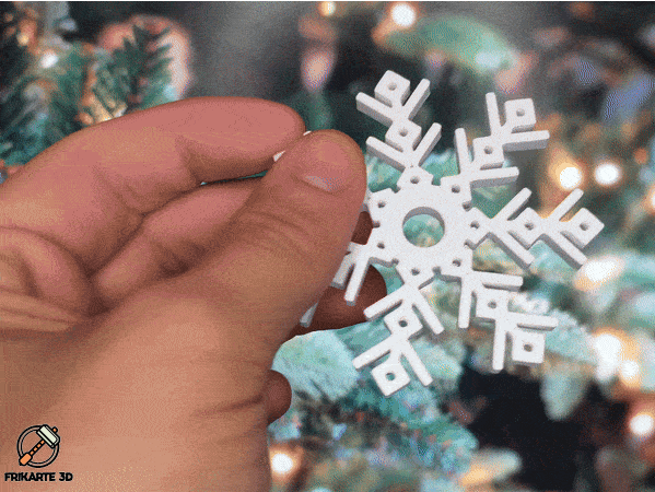 Bông Tuyết Spinner - Đồ Chơi Fidget In-Place Giáng Sinh Tuyệt Đỉnh!