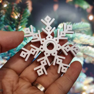 Bông Tuyết Spinner - Đồ Chơi Fidget In-Place Giáng Sinh Tuyệt Đỉnh!