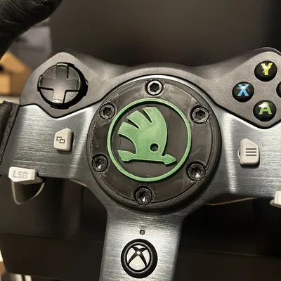 Nắp Chụp Vô Lăng Logitech G920, G29, G923 - Hơn 15 Logo