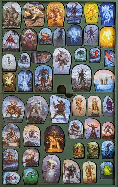 Khay lưu trữ quái vật Frosthaven - Image 2