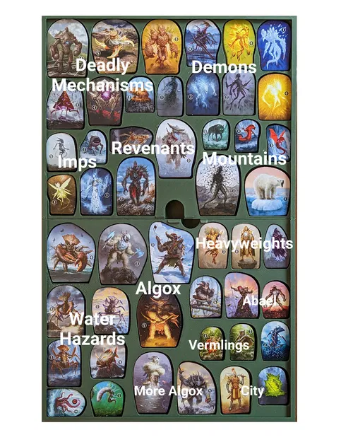 Khay lưu trữ quái vật Frosthaven - Image 3