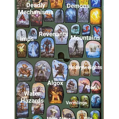 Khay lưu trữ quái vật Frosthaven