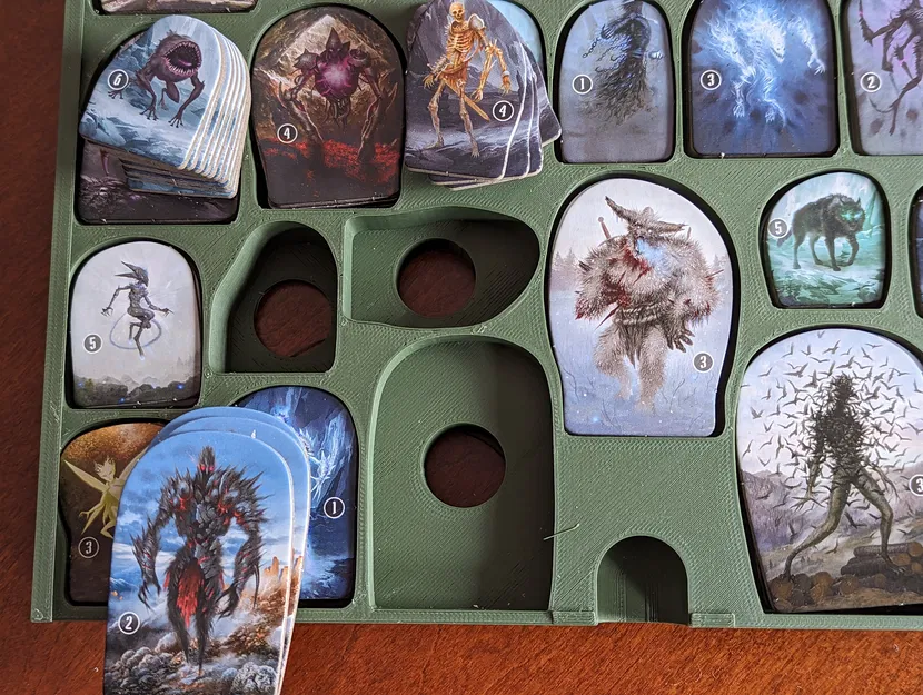 Khay lưu trữ quái vật Frosthaven - Image 5