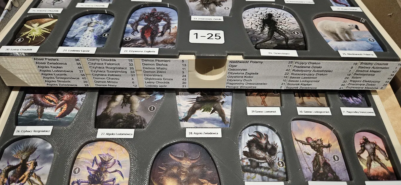 Nắp nhựa có rãnh cho khay lưu trữ Frosthaven - Image 3