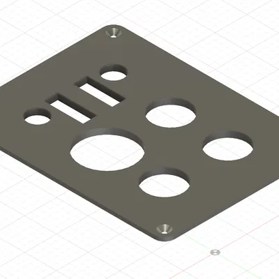 Bảng công tắc và màn hình cho xe Camper