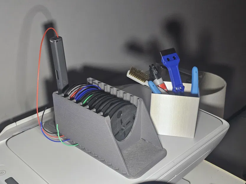 Hộp Đựng Bút In 3D và Chỗ Đậu Cuộn Sợi In - Image 4