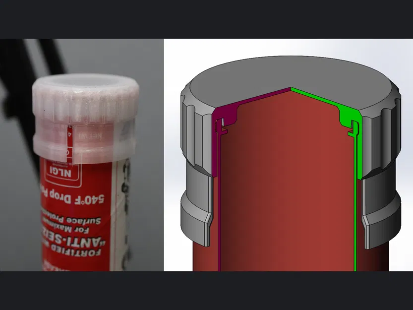 Nắp Chụp Ống Mỡ Kiểu Snap-Fit - Image 3