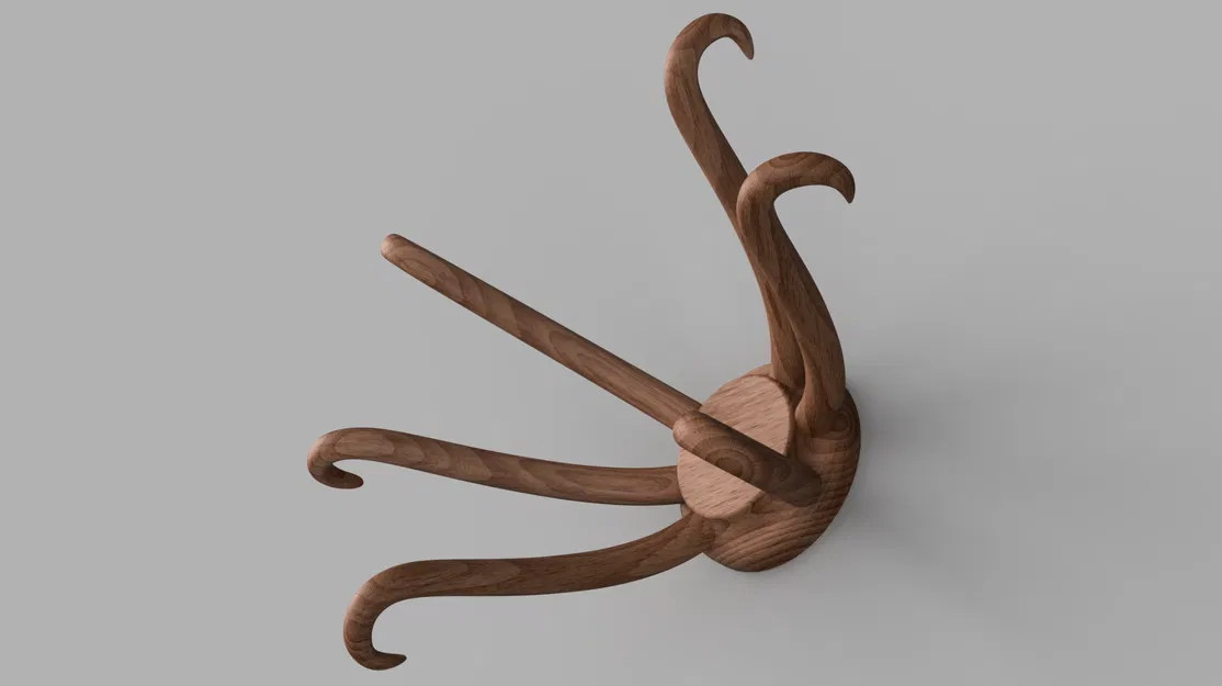 Mô hình Giá treo mũ (Porte-chapeau) của Marcel Duchamp - Image 5