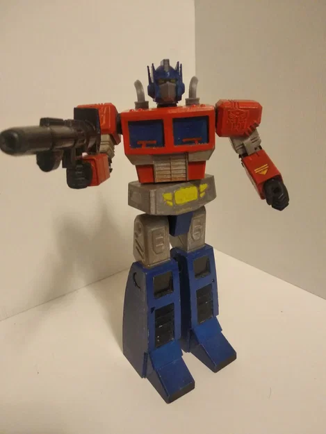 Mô hình Optimus Prime có thể cử động - Image 5