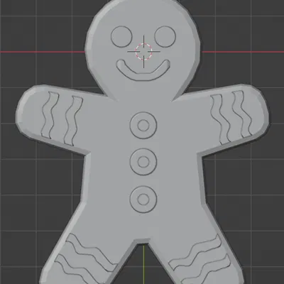 Móc Trang Trí Hình Bánh Gừng