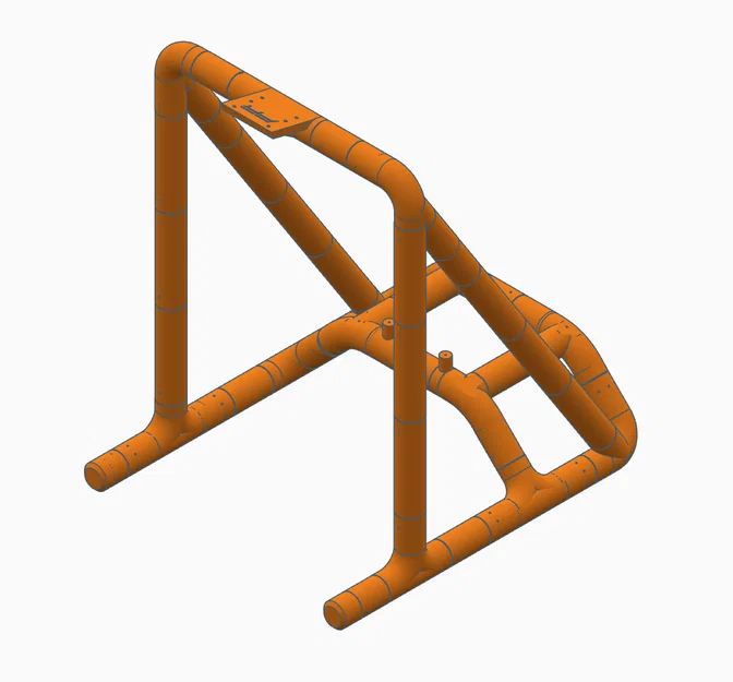 KHUNG GHẾ GIẢ LẬP ĐUA XE MODULAR (IN 3D HOÀN TOÀN) - Image 2