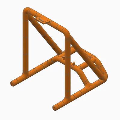 KHUNG GHẾ GIẢ LẬP ĐUA XE MODULAR (IN 3D HOÀN TOÀN)