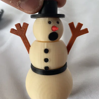 Ông Già Tuyết Lắp Ghép Tinh Nghịch