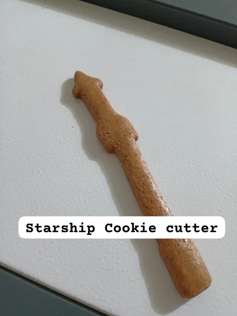 Khuôn Cắt Bánh Quy Hình Starship Full Stack - Image 1