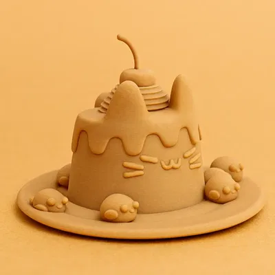 Pudding Mèo Ngộ Nghĩnh