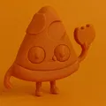 Pizza Buddy - Mô Hình Nhân Vật Pizza - Thumbnail 1
