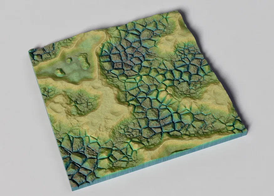 Pebble Craters 5 - Trang Trí Tường - Đạo Cụ - Image 1