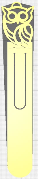Bookmark Hình Cú Cắt CNC - Image 1