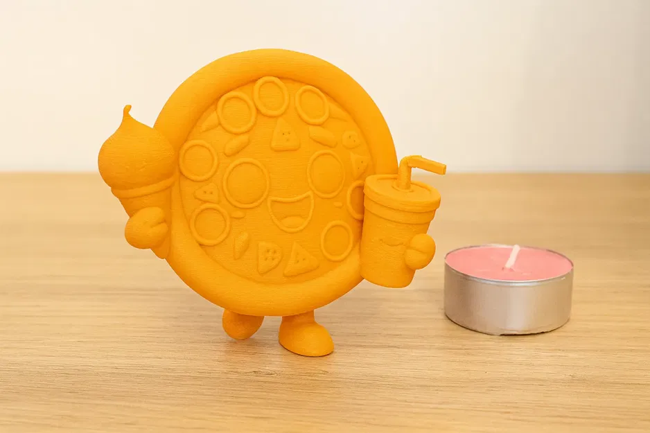 Pizza Buddy - Mô Hình Nhân Vật Pizza Dễ Thương - Image 2