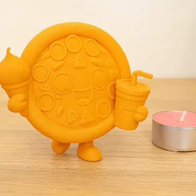 Pizza Buddy - Mô Hình Nhân Vật Pizza Dễ Thương
