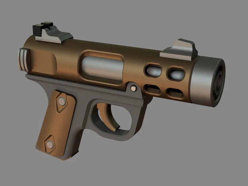 Móc khóa Fidget - BB Ruger Mark IV - Image 2