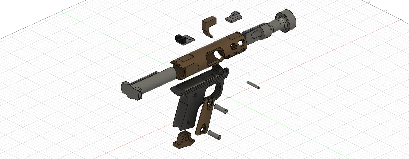 Móc khóa Fidget - BB Ruger Mark IV - Image 3