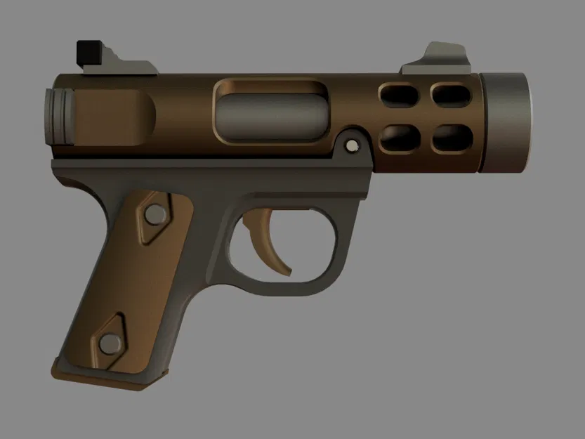 Móc khóa Fidget - BB Ruger Mark IV - Image 5