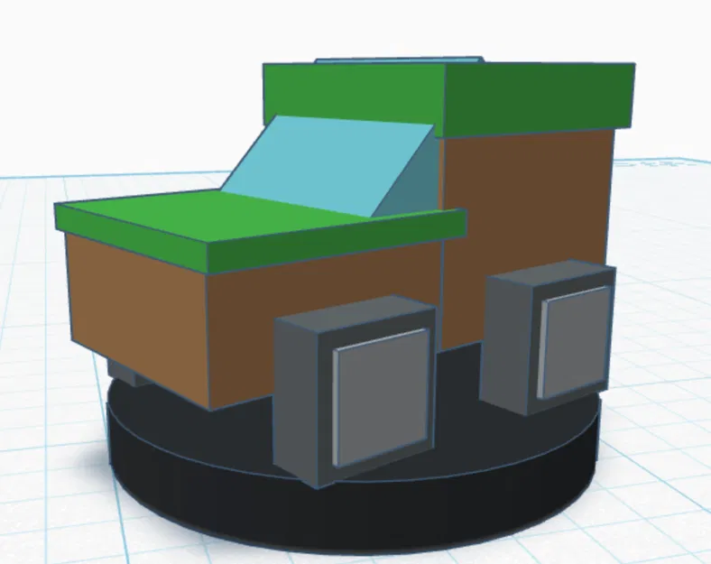 Xe Minecraft của Steve - Image 1