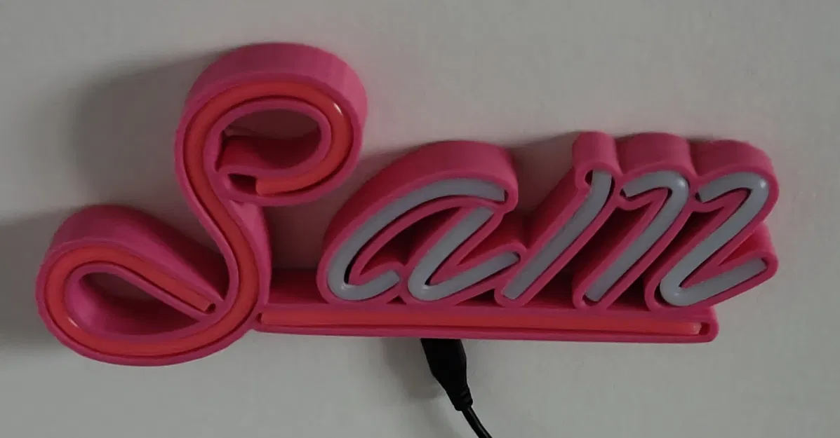 Mô hình Sam Neon Led trang trí - Image 1