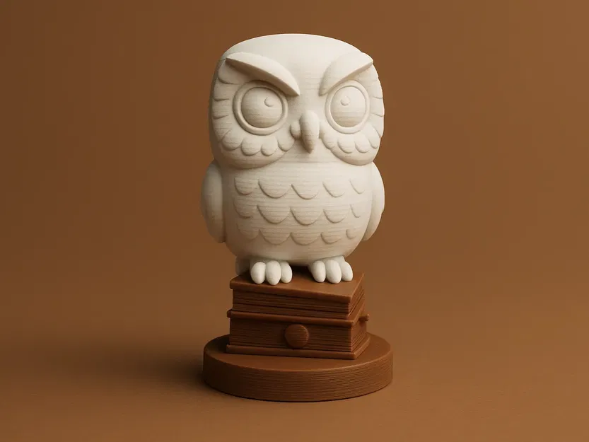 Cú Tuyết Hedwig - Lấy Cảm Hứng Từ Harry Potter (Đa Sắc) - Image 1