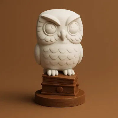 Cú Tuyết Hedwig - Lấy Cảm Hứng Từ Harry Potter (Đa Sắc)