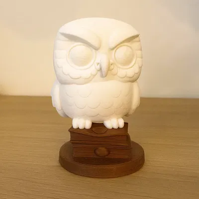 Cú Tuyết Hedwig - Lấy Cảm Hứng Từ Harry Potter (Đa Sắc)