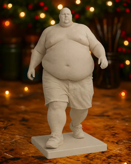 Tượng Điêu Khắc Hình Người Nam Toàn Thân - Image 1