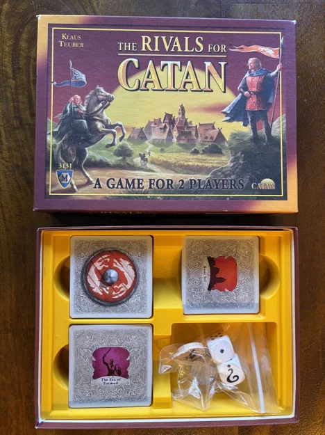 Hộp Đựng Thẻ Bài "Rivals for Catan" - Image 1