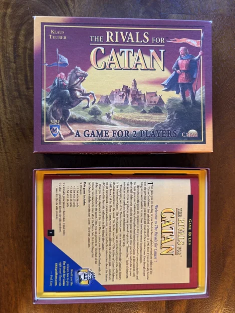 Hộp Đựng Thẻ Bài "Rivals for Catan" - Image 2