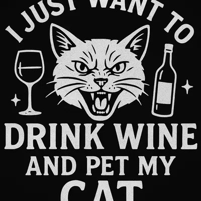 Tôi Chỉ Muốn Uống Rượu Và Vuốt Ve Con Mèo Của Mình