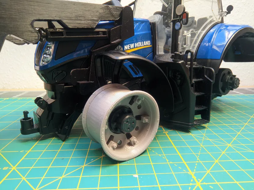 Mâm & Lốp Xe Thực Tế Cho Máy Kéo Bruder - Image 4