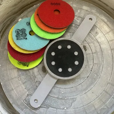 Tấm Đệm Chà Nhám/Đánh Bóng Gốm Sứ Cho Bàn Xoay