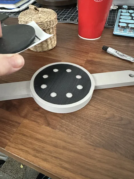 Tấm Đệm Chà Nhám/Đánh Bóng Gốm Sứ Cho Bàn Xoay - Image 2