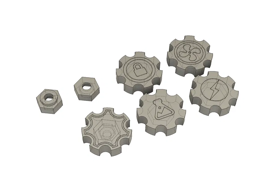 Nắp Trang Trí Cho Bu Lông M6 - Image 3