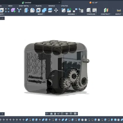 Móc Khóa Fidget Dice