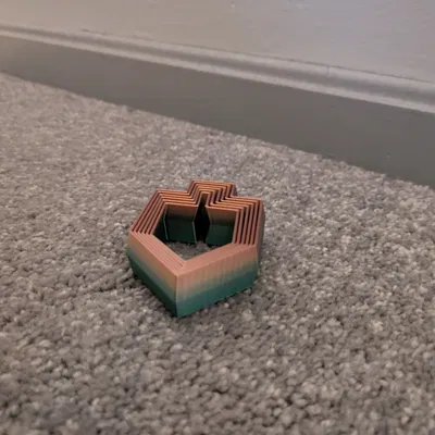 Mô Hình Fidget Hình Dreidel Xếp Chồng