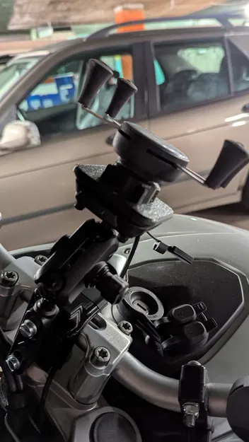 Bộ chuyển đổi Garmin Zumo XT2 sang đế RAM EZ-On/Off - Image 6