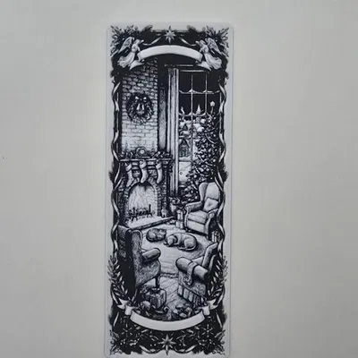 Bookmark Lò Sưởi Giáng Sinh Ấm Áp