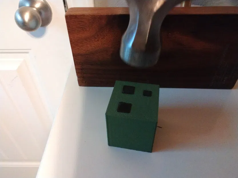 Minecraft Slime 2 Mảnh, Dễ In Không Cần Hỗ Trợ - Image 7