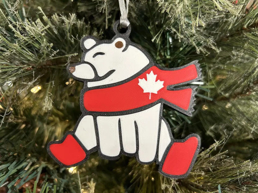 Móc Khóa Gấu Bắc Cực Canada - Image 5