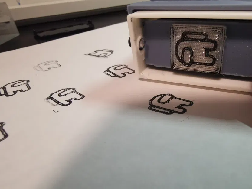 Con Dấu Tự Đóng Mực Auto Stamp 47x18mm - Image 1