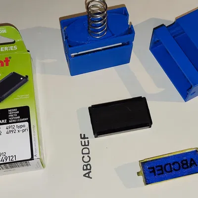 KHUÔN DẤU TỰ THẤM MỰC (TRODAT 4912 - 47 x 18 mm)