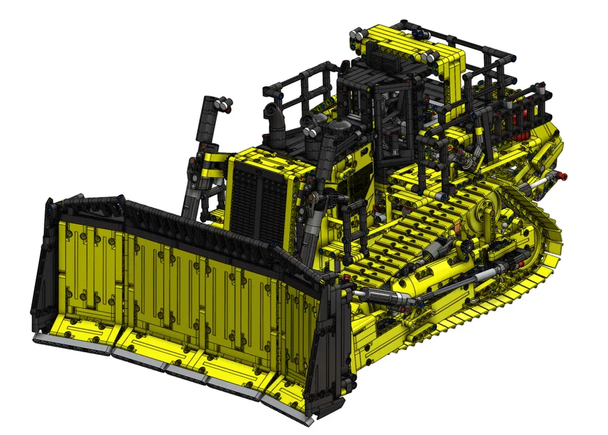 Mô hình Xe ủi Lego D11 (42131) - Image 2